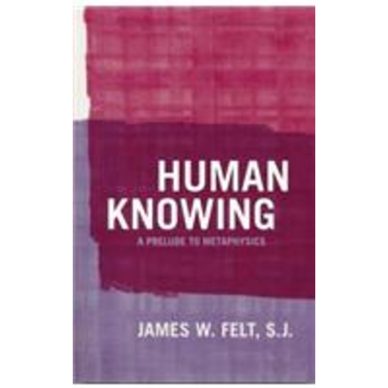 human knowing: a prelude to metaphysics