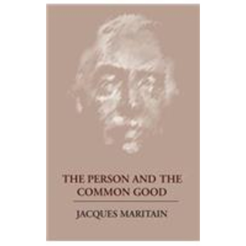 person and the common good