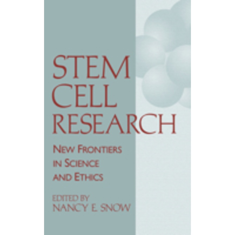 stem cell research: new frontiers in science and ethics