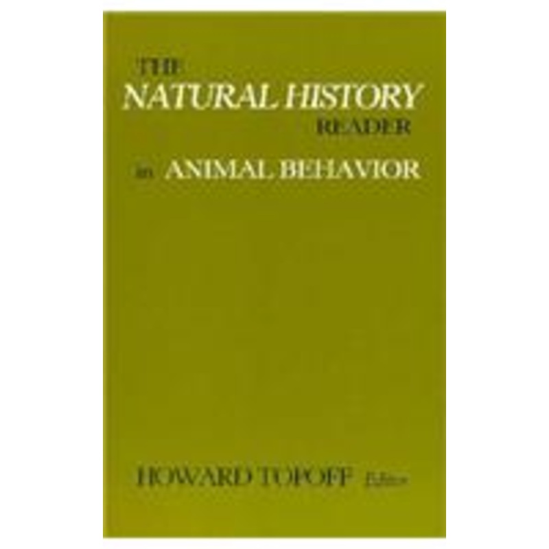 the natural history reader in animal behavior