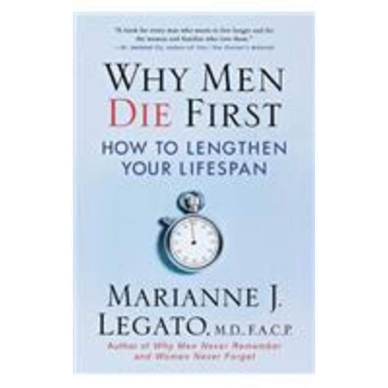 why men die first: how to lengthen your lifespan