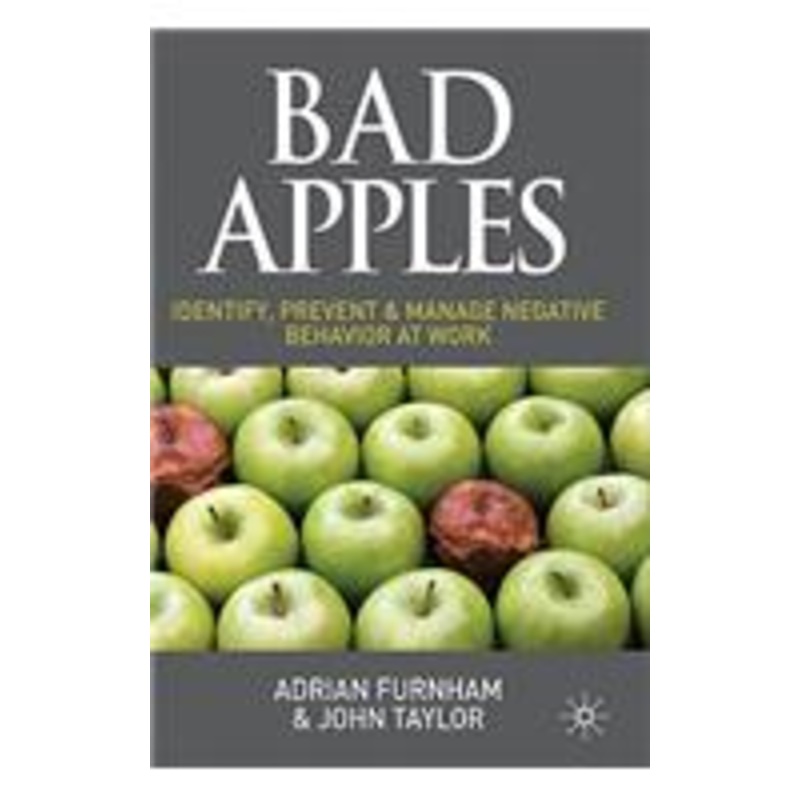 bad apples: identify, prevent & manage negative behavior at work