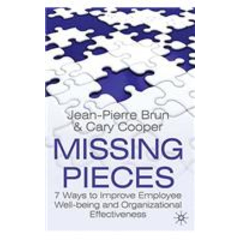 missing pieces: 7 ways to improve employee well-being and organizational effectiveness