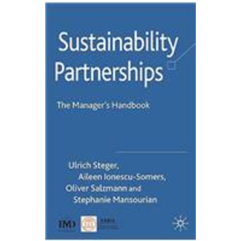 sustainability partnerships: the manager’s handbook