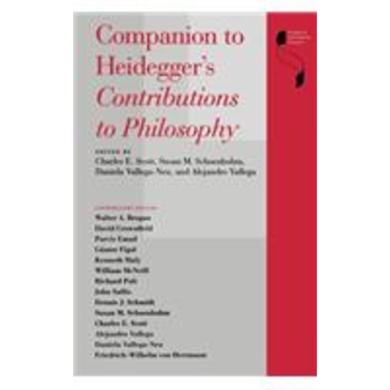 companion to heidegger’s contributions to philosophy