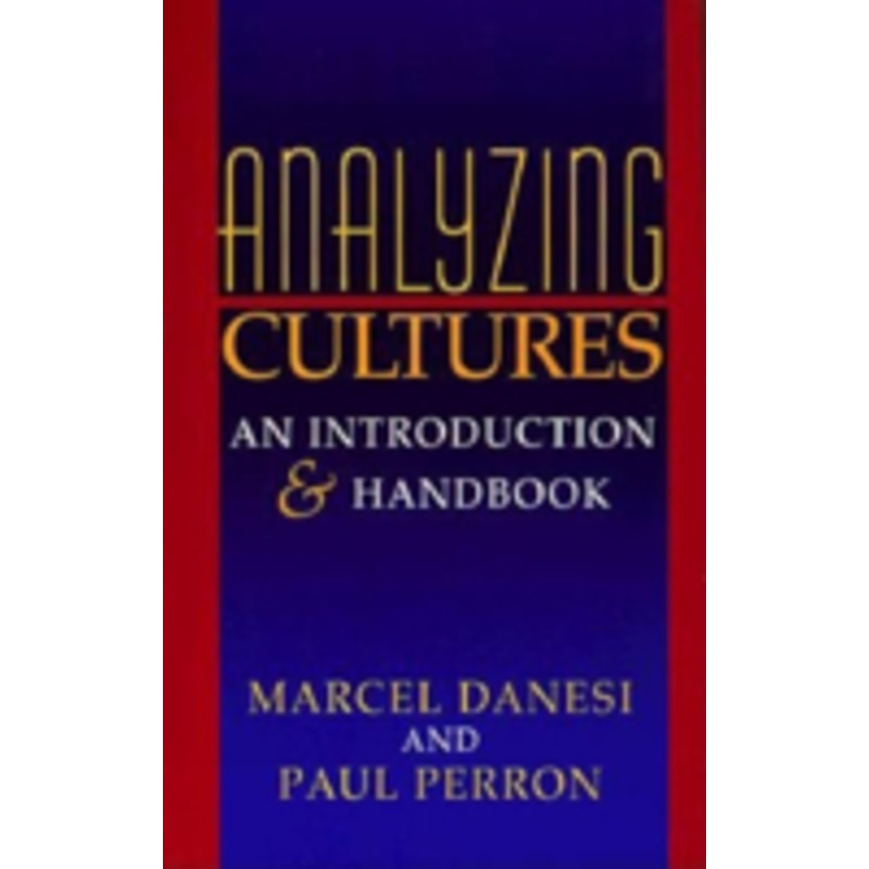 analyzing cultures: an introduction and handbook