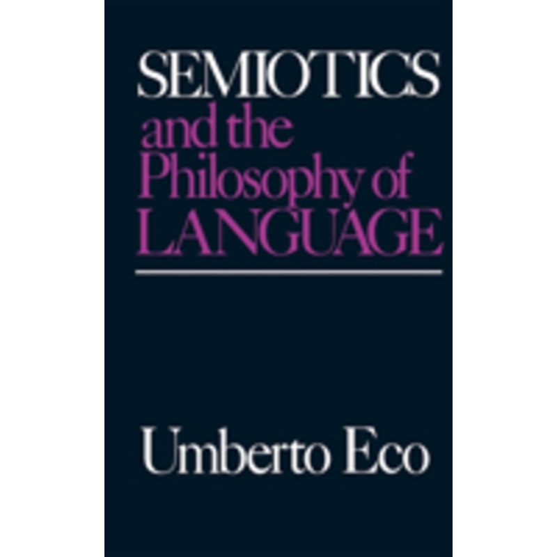 semiotics and the philosophy of language