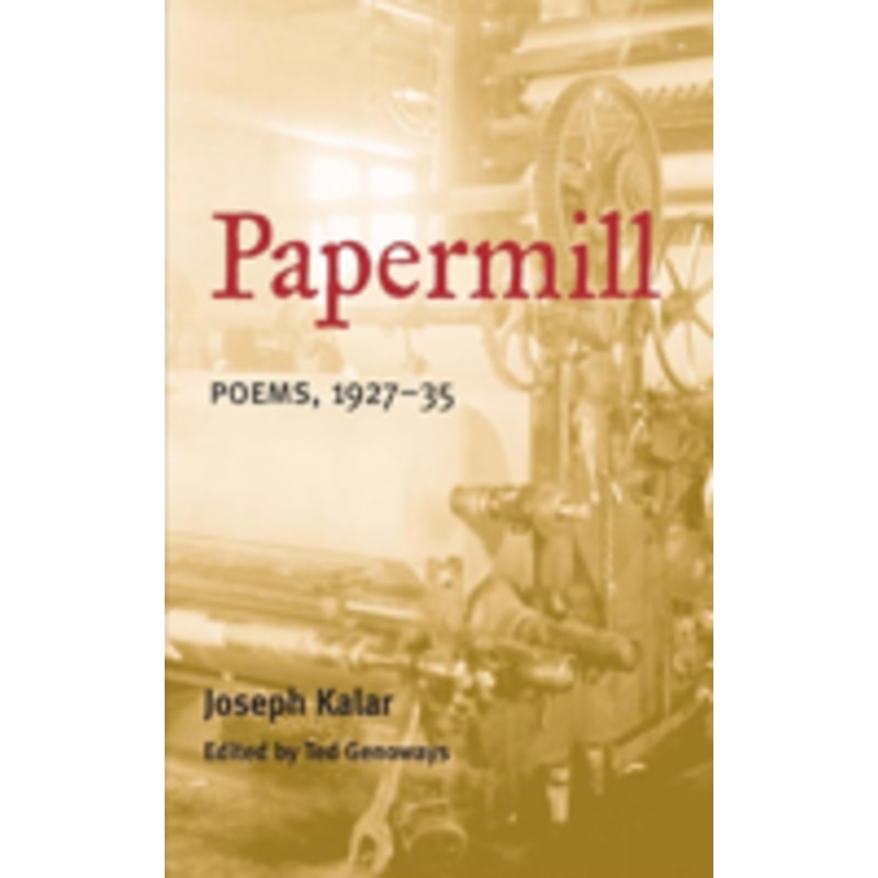 papermill: poems, 1927-35