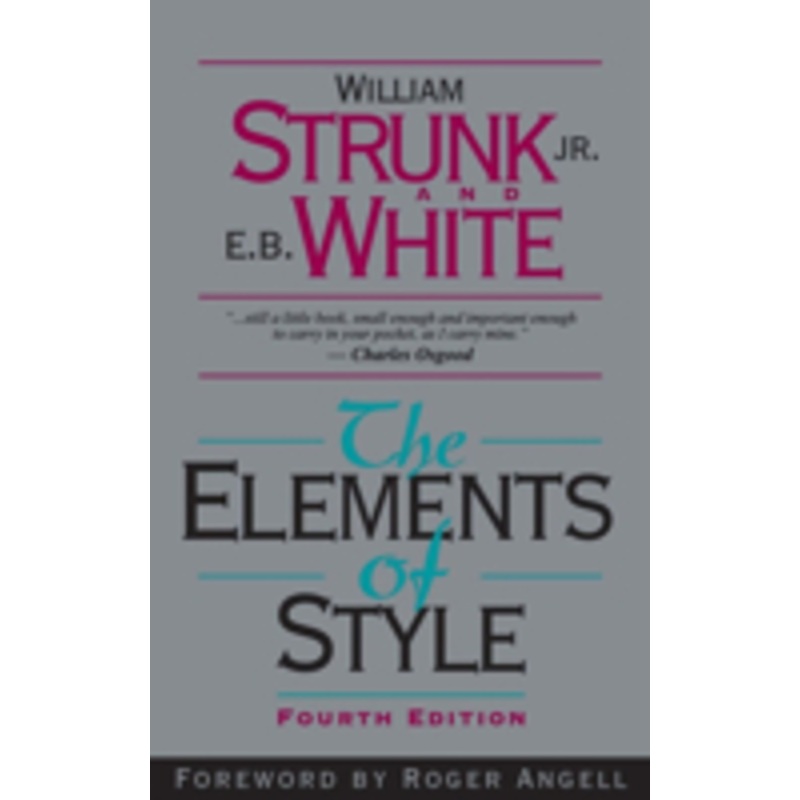elements of style, the
