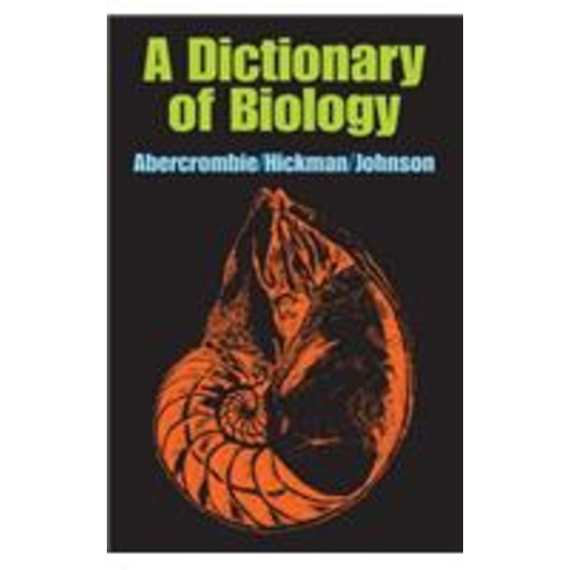 a dictionary of biology