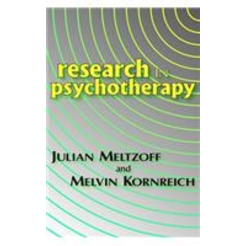 research in psychotherapy