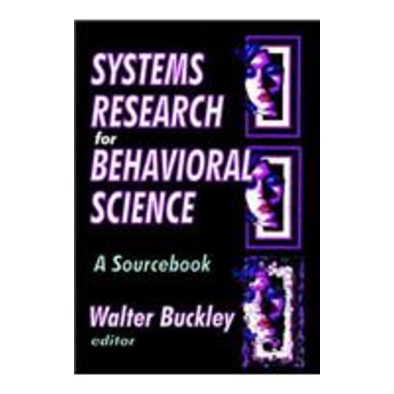 systems research for behavioral science: a sourcebook