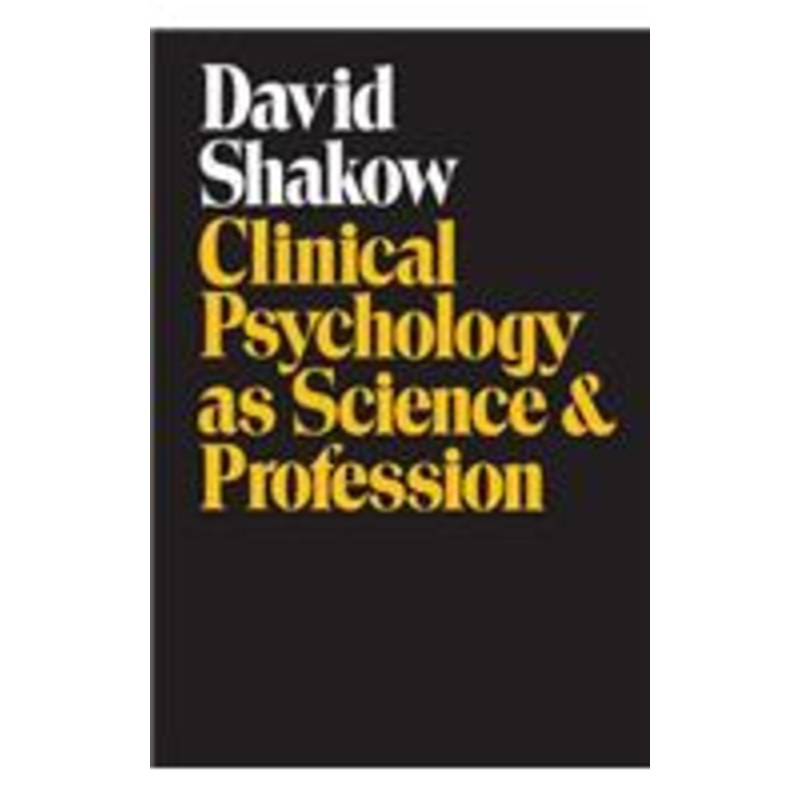 clinical psychology as science and profession