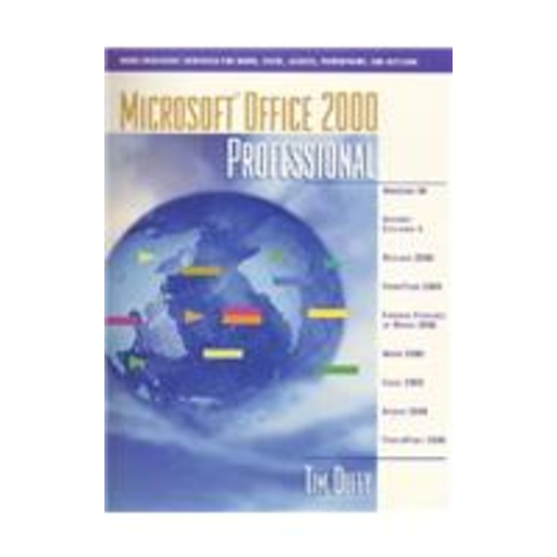 microsoft office 2000 professional certified edition