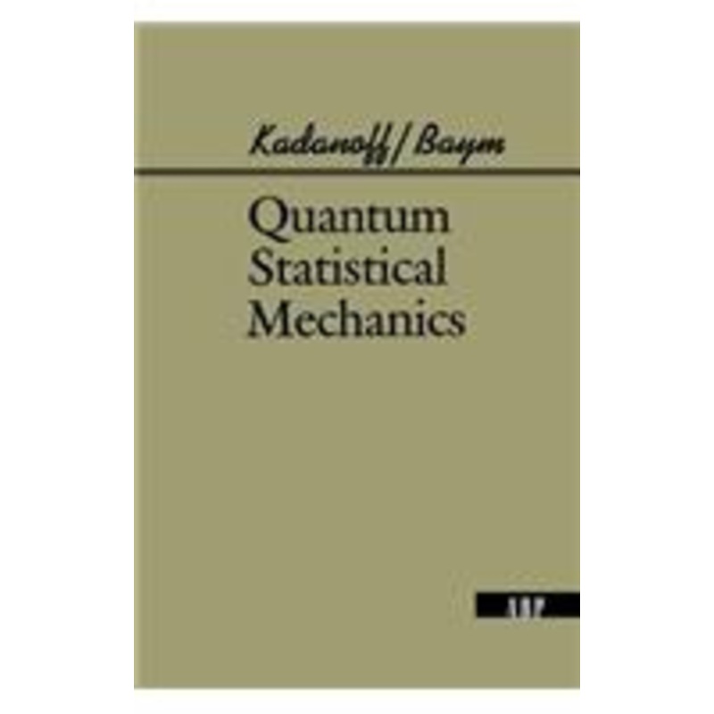 quantum statistical mechanics
