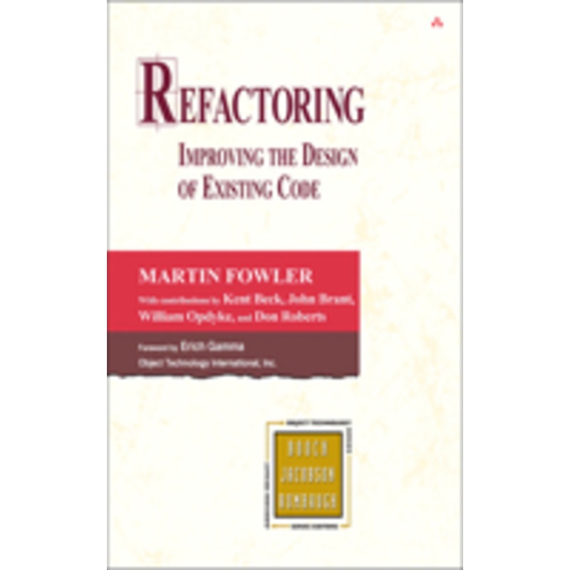 refactoring: improving the design of existing code: improving the design of existing code
