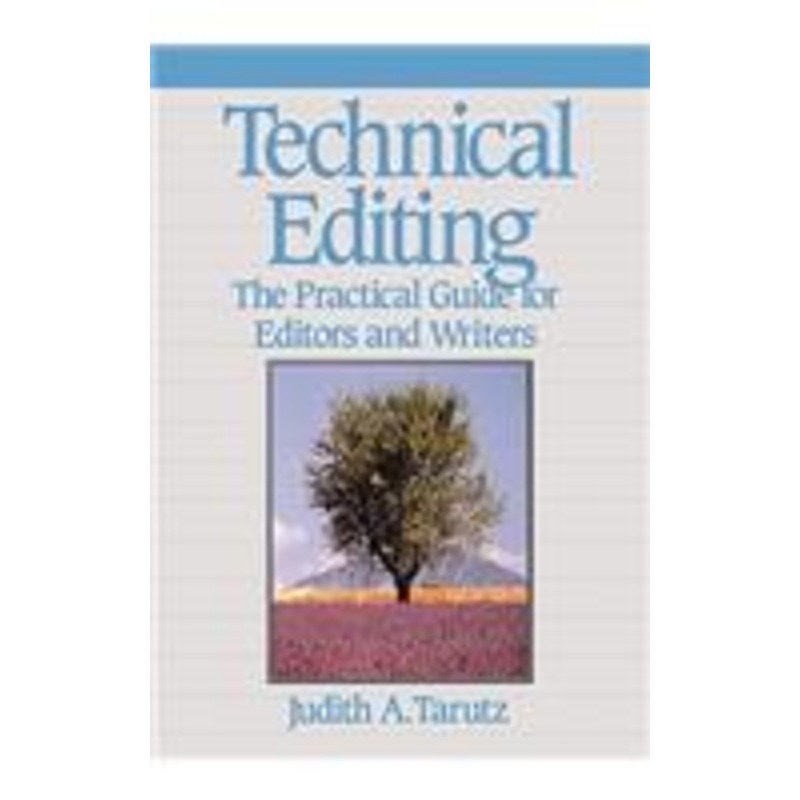 technical editing: the practical guide for editors and writers