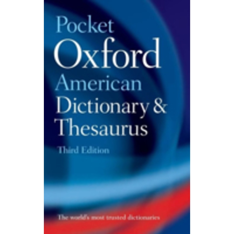 pocket oxford american dictionary and thesaurus