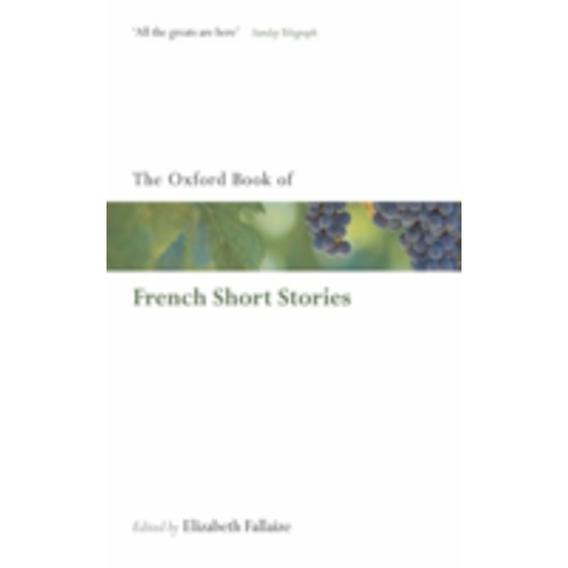 the oxford book of french short stories