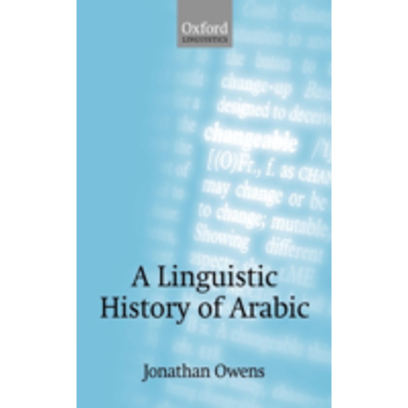 a linguistic history of arabic