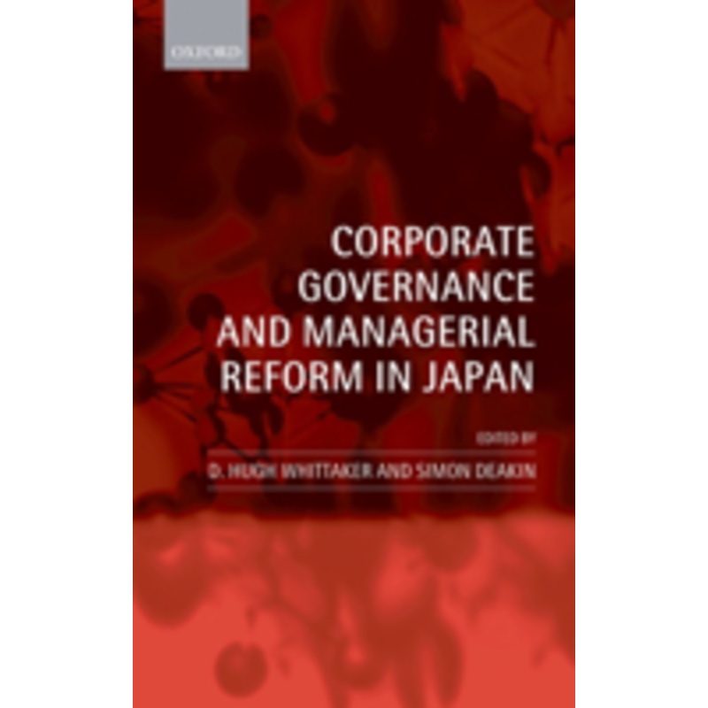 corporate governance and managerial reform in japan