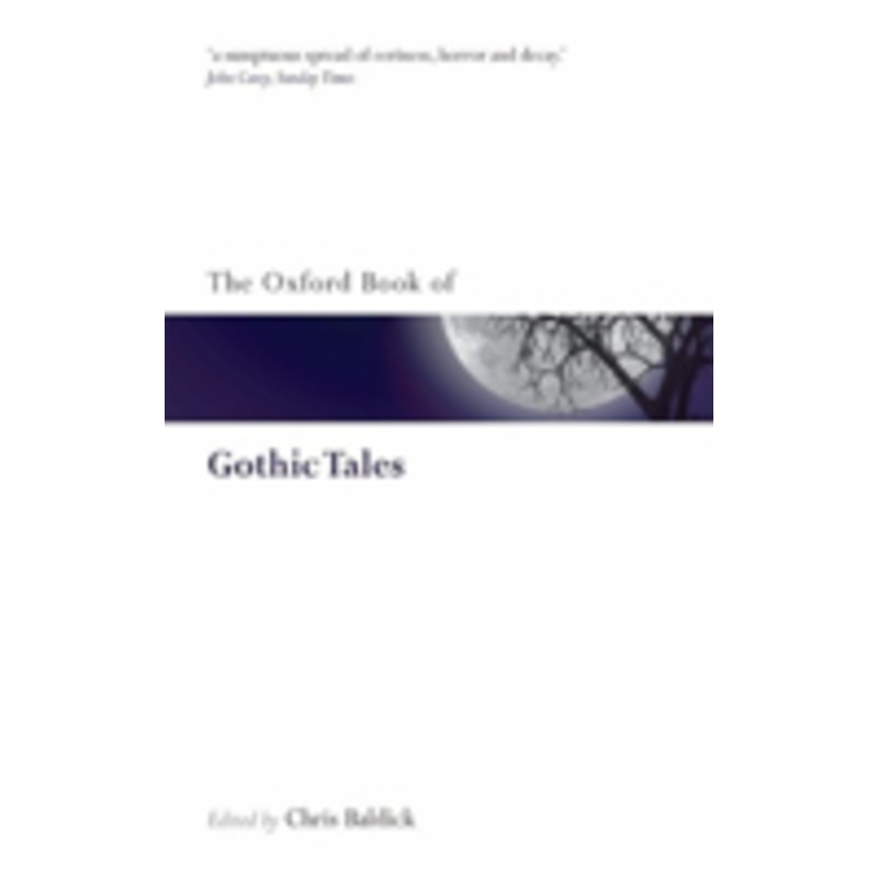 the oxford book of gothic tales