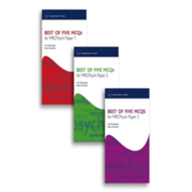 best of five mcqs for mrcpsych paper, 3-volume set