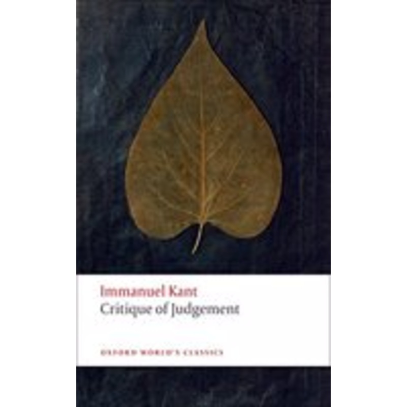 critique of judgement