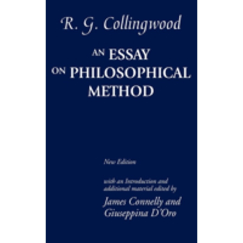 an essay on philosophical method