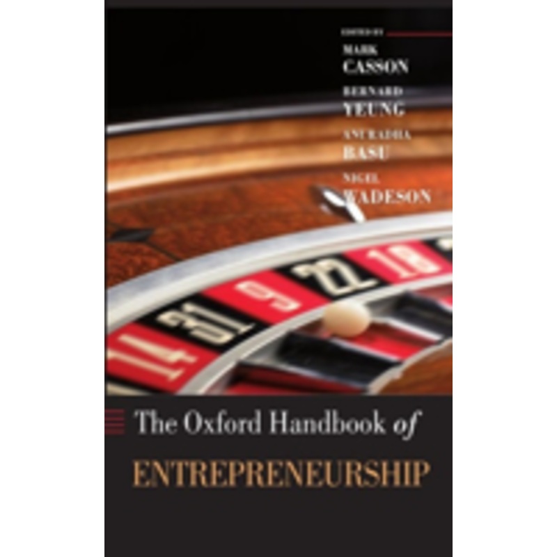the oxford handbook of entrepreneurship