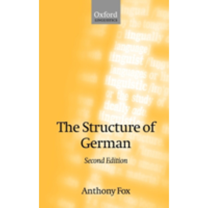 the structure of german