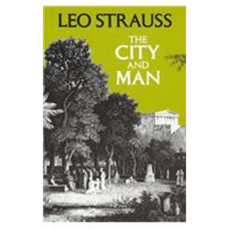 city and man