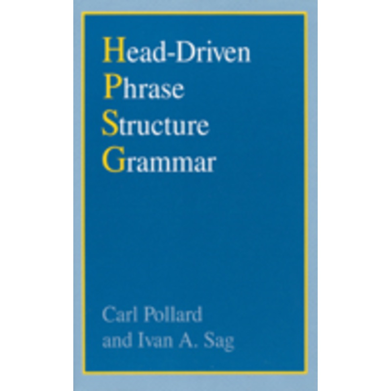 head-driven phrase structure grammar