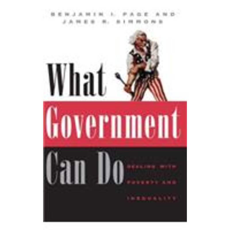 what government can do: dealing with poverty and inequality