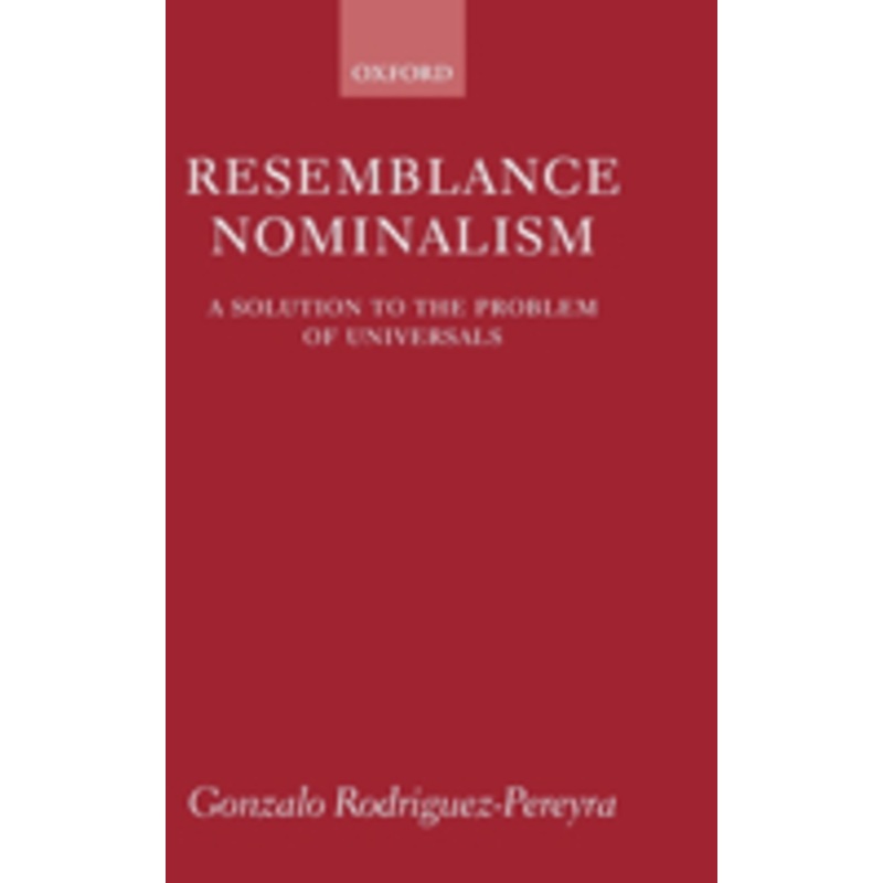 resemblance nominalism: a solution to the problem of universals