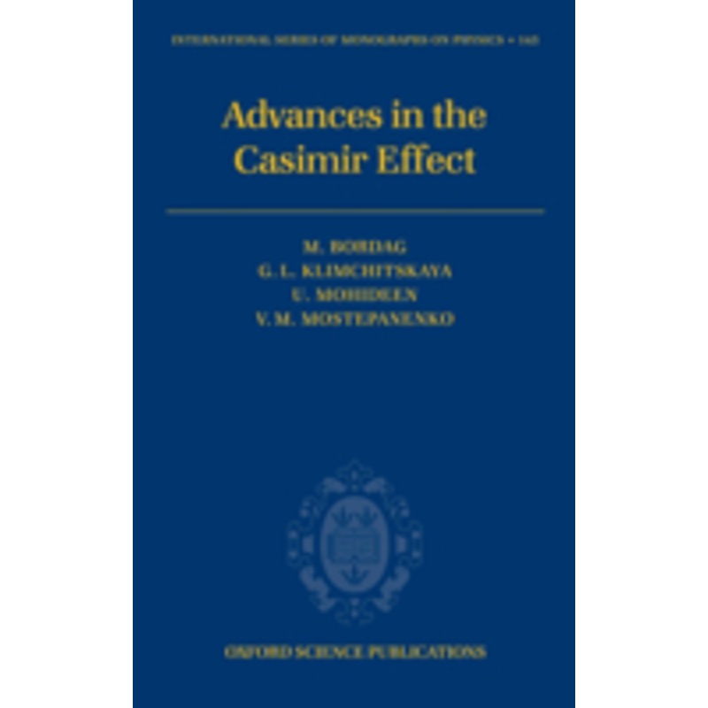 advances in the casimir effect