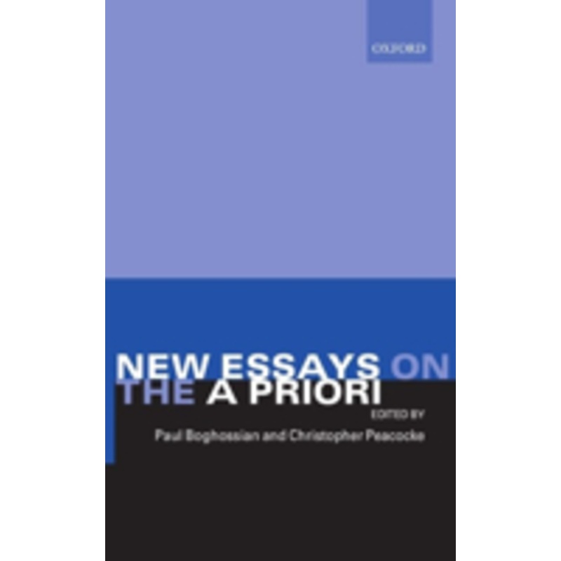 new essays on the a priori