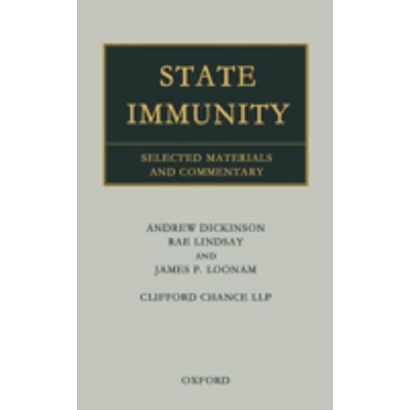 state immunity: selected materials and commentary