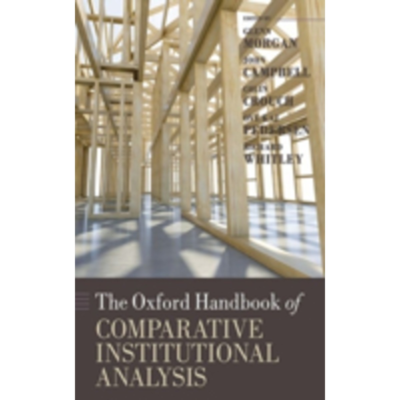 the oxford handbook of comparative institutional analysis