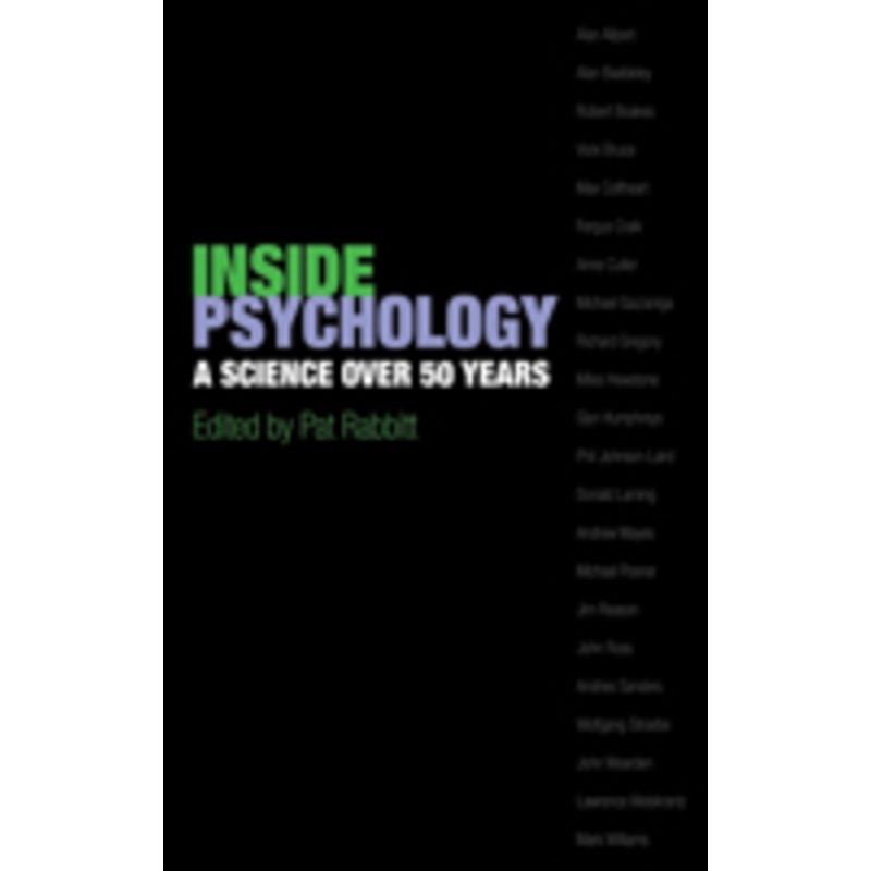 inside psychology: a science over 50 years