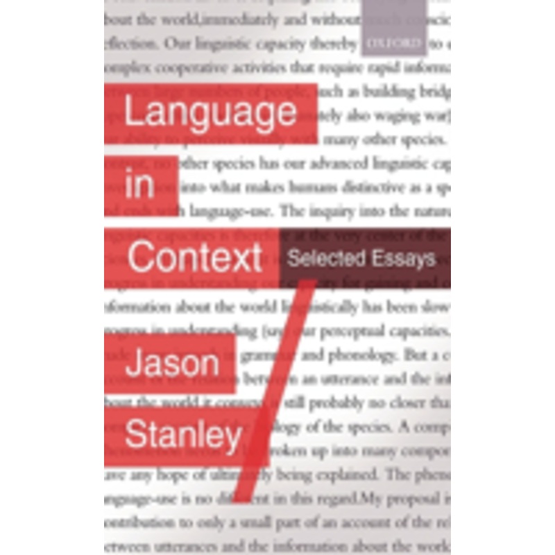 language in context: selected essays