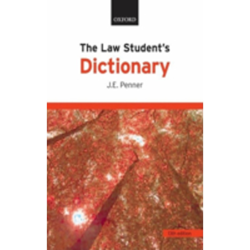 the law student’s dictionary