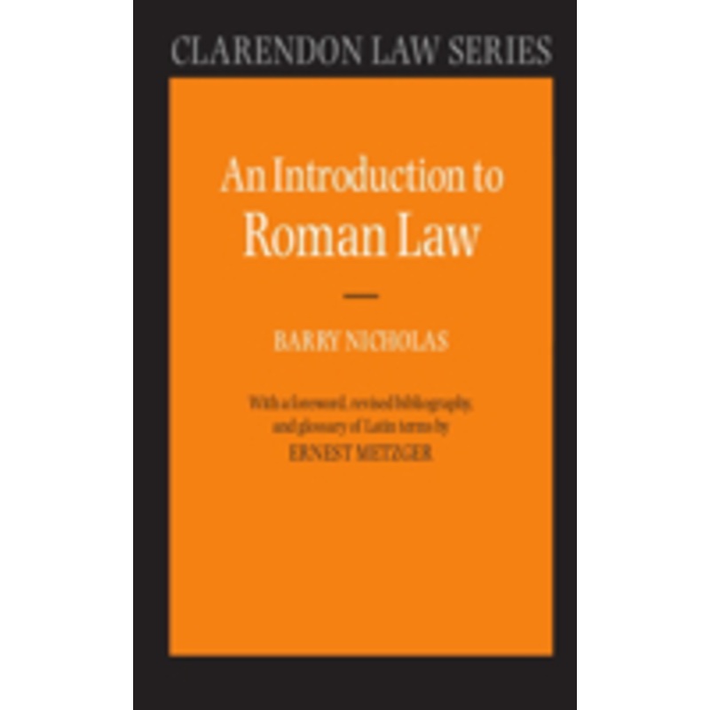 an introduction to roman law