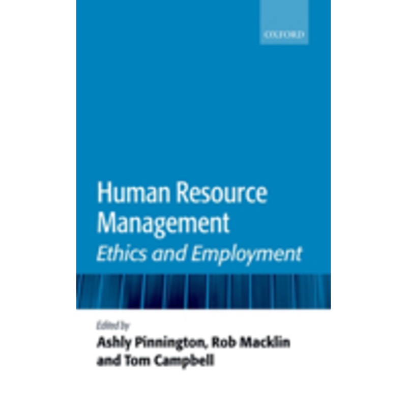 human resource management: ethics and employment