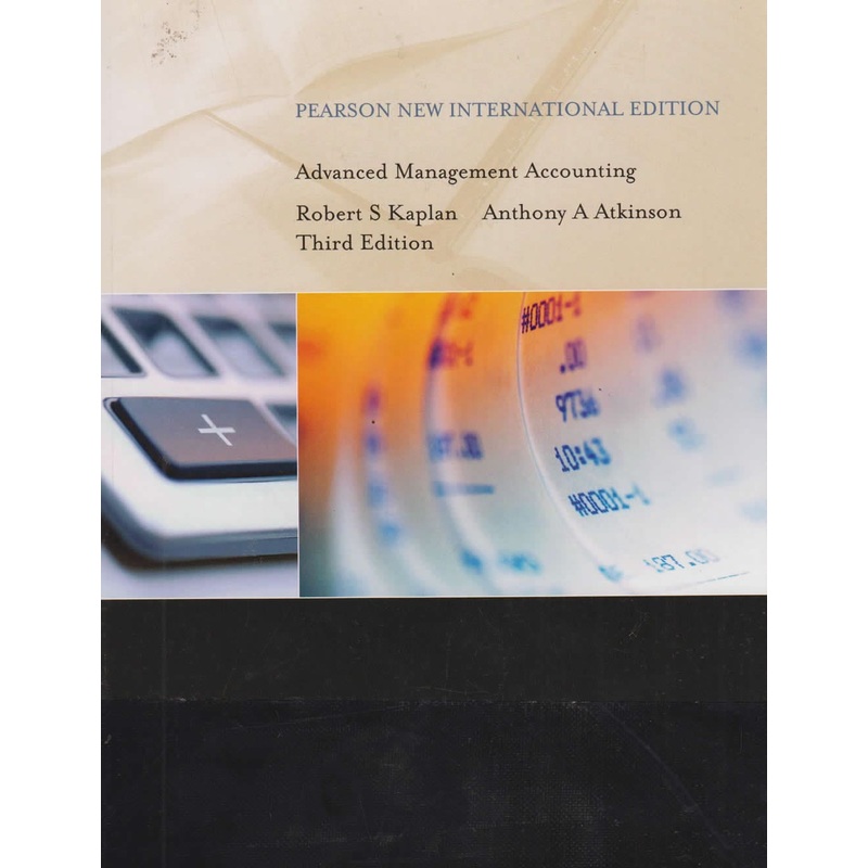 Advanced management accounting 3ED