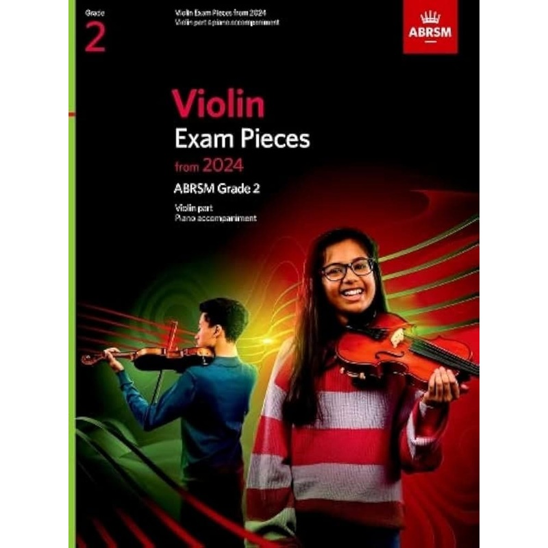 Violin Exam Pieces 2024 GD2 Violin Part Accomp (ABRSM)