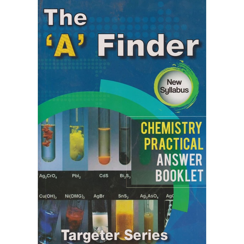 ‘A’ Finder Chemistry Practical Answer booklet