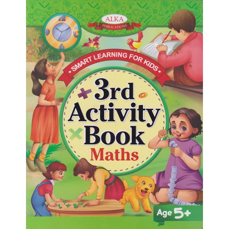 Alka Smart Learning for Kids 3rd Activity Maths Age 5+