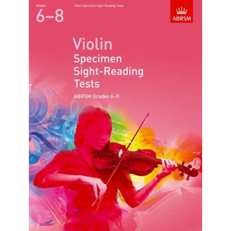 Violin Specimen Sight-Reading Tests GD6-8