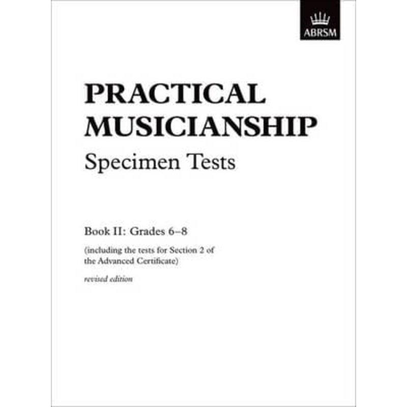 ABRSM Practical Musicianship Spec Test Bk2 GD6-8